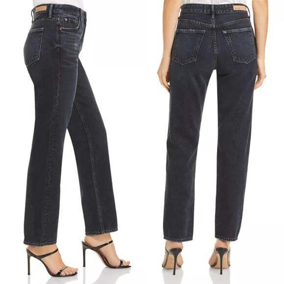 GRLFRND | Helena Straight Leg Jeans in Santi Dark Wash 30 - Picture 2 of 13